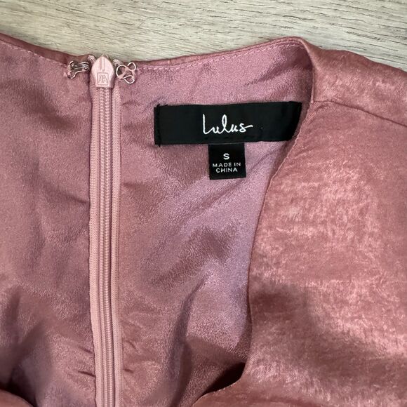 Lulu's Wrapped Up in Love Dress‎ - Pink - Small - Picture 5 of 5